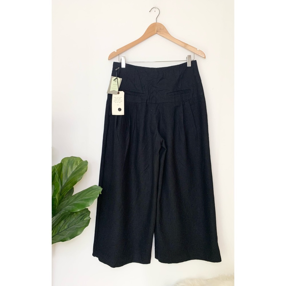 Anthropologie Cartonnier Wide Leg Linen Pant - Picture 4 of 7